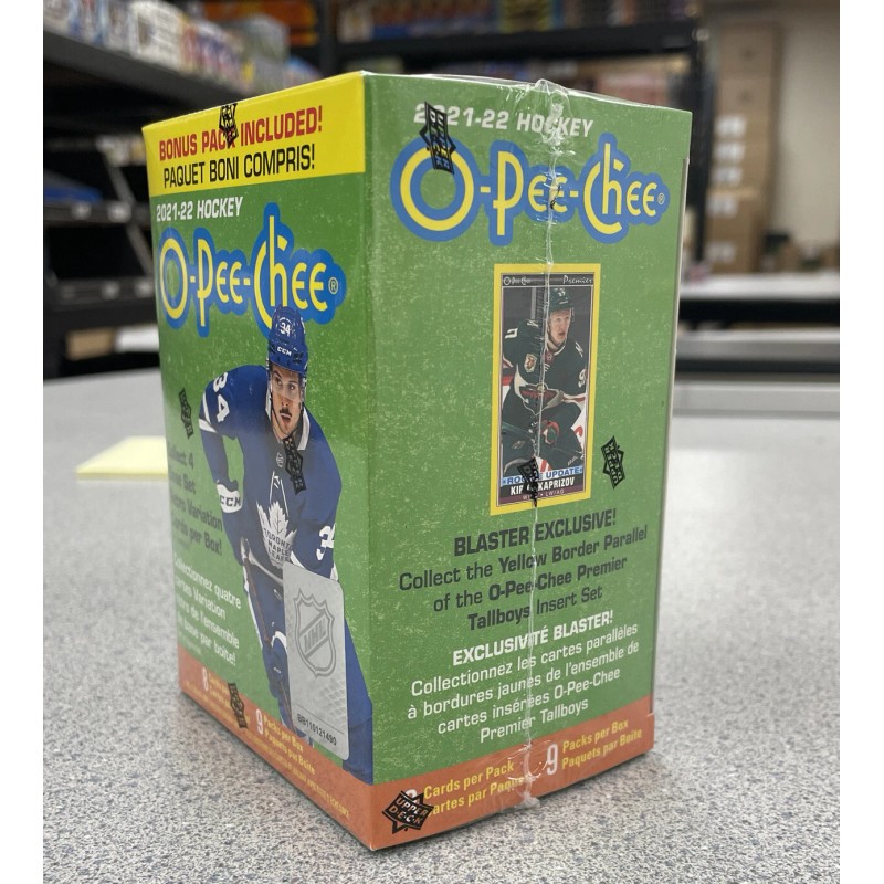 2021-22 Upper Deck OPC O-Pee-Chee Hockey Blaster Box