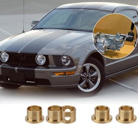 YIBEICO 5 PCS Shifter Bush Bushing Kit for 2005-2010 Mustang T5WC TR3650 5 Speed, Remote Bronze Shifter for 2005-2010 Ford Mustang V6 & GT Applications,Improved Shifting Precision