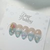 [Handmade Nail Tips] Sea Mermaid Nail Tips - Petit Coffin