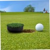 KOMBIUDA Golf Hole Cup Cover for Putting Training Prevents Wear
