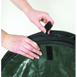 Stansport Collapsible Campsite Carry-All Trash Can, Green, One Size (877)