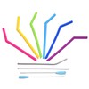 Super Duper Staws Reusable Silicone Drinking Straws Food Grade Straw