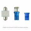 SHENKENUO 13pcs 8000K Blue LED Interior Lights Bulbs Kit Car