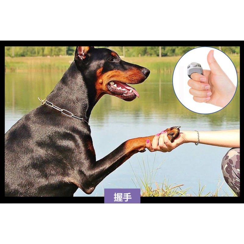 The Set of Easy Clicking Finger Ring Clicker Included Large