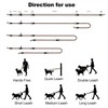 Wolfone Double Ended Hand Free Heavy Duty Adjustable Rope Dog