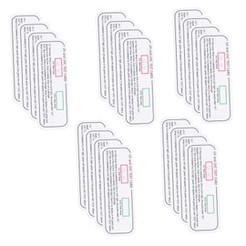 VILLFUL Detection Stickers 20 Pack Uvc-uva Indicator Cards Light Testing Cards