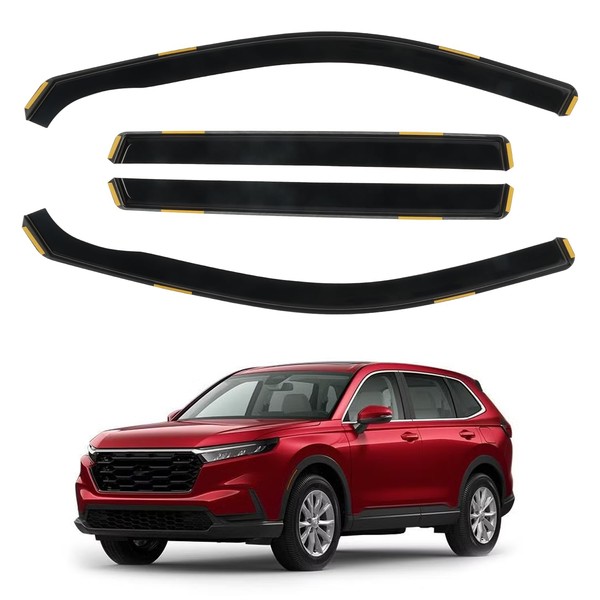 4 PCS in-Channel Window Rain Guards for 2023-2024 Honda CRV