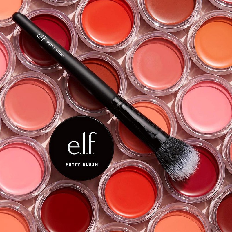e.l.f. e.l.f. Putty Blush, Creamy & Ultra Pigmented Formula, Infused