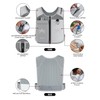 REVALI Running Vest, USA Original Patent, Zip Reflective Running Vests