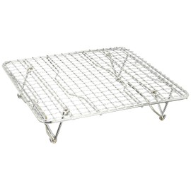 Captain Stag Square Baking Wire Tray with Legs for Dutch Oven M-5704