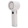 Handheld Fan LED Display Power Adjustable Portable Fan Night Light