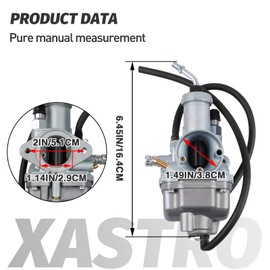 YFM125 YFM225 Carburetor for Yamaha Grizzly 125 YFM125 2004-2013 Breeze 125 1989-2004 Timberwolf 250 YFB250 ATV 1992-2000 Moto 4 225 YFM225 1986-1988 5VJ-14101-00-00 59V-14101-00-00