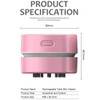 ODISTAR Desktop Vacuum Cleaner,Mini Table dust Sweeper Energy Saving,High Endurance