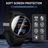 Suoman 6-Pack for Garmin vivoactive 5 Screen Protector, Charger Port
