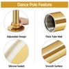 Yaheetech Stripper Dance Pole Spinning Static Dancing Pole Portable Removable