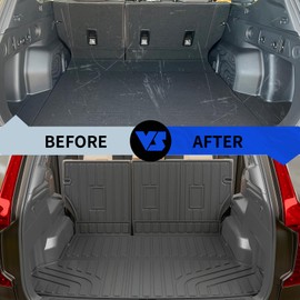 Rongtaod Cargo Mat Compatible with 2025 Subaru Forester Trunk Mat Trunk Liner Cargo Liner Back Seat Cover Protector TPE All Weather Forester Accessories (Trunk Mat+Backrest Mats)