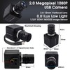 Svpro Webcam 1080P Full HD USB Camera with 2.8-12 mm