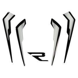 Tankpad Decorative Sticker Compatible with KTM 1290 Super Duke R Orange Silver X550151VA