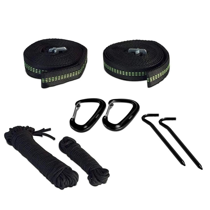 Oak Creek Camping Hammock and Accessories. Complete Package with Mosquito