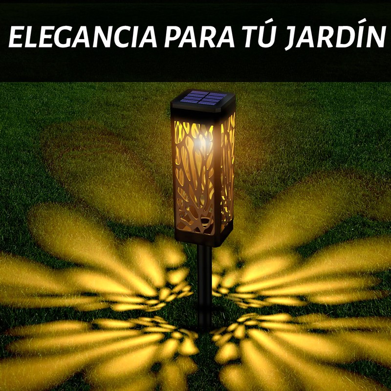 LED-Solarleuchten für den Garten, wasserdicht, IP65, mit automatischem Sensor, dekorativ