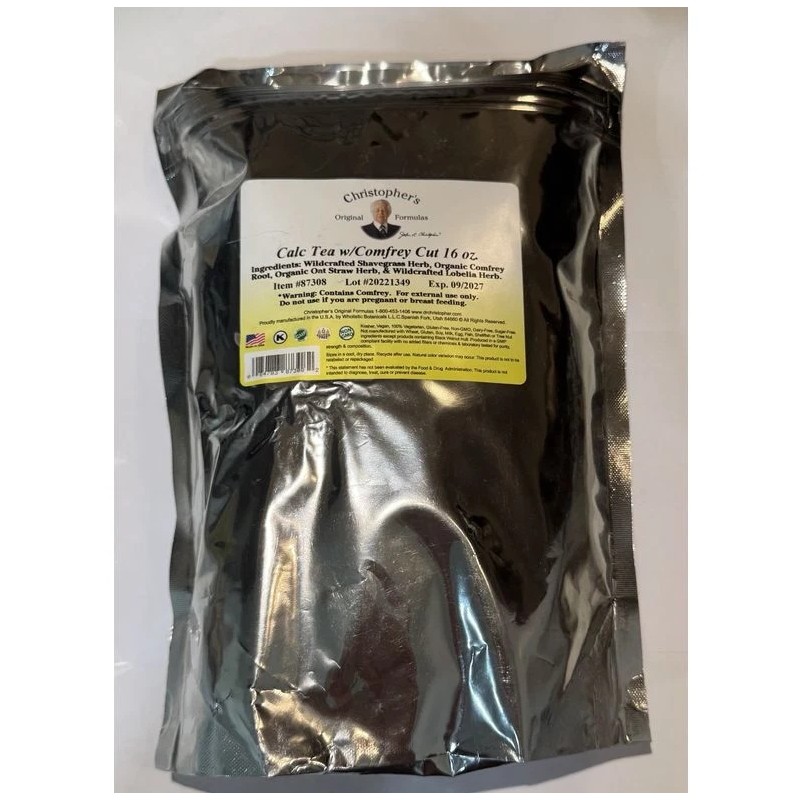 Christopher's Original Formulas Dr. Christopher’s Calc Tea w/ Comfrey –