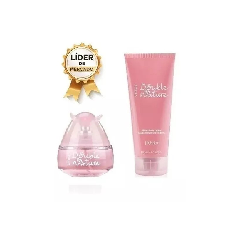 Jafra Set Double Nature Crazy Diablito Jafra + Locion Corporal