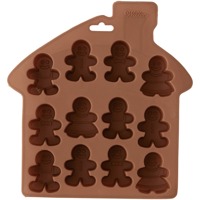 Wilton Gingerbread Boy Silicone Mold
