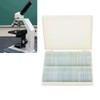 100pcs Microscope Slides Rounded Edge Plants Blank Microscope Slides for