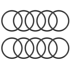 sourcing map Nitrile Rubber O-Rings 49mm OD 42mm ID 3.5mm Width, Metric Nitrile Rubber Sealing Gasket, Pack of 10