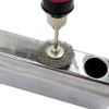 10pcs Steel Wire Wheel Brushes Polishing Set Buffing Accessories Kit