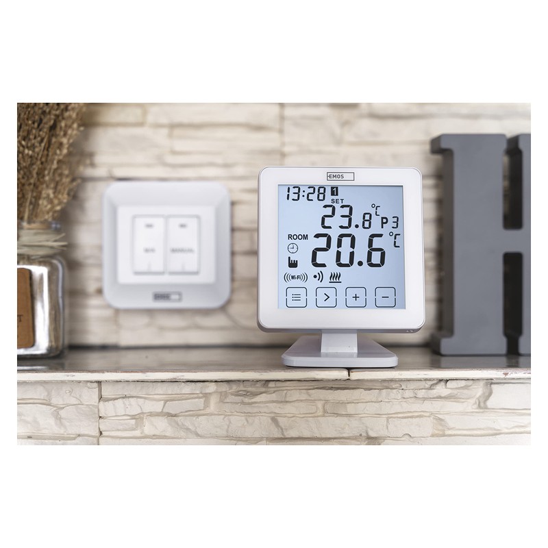 EMOS P5623 WiFi Room Thermostat / Programmable Smart Thermostat for