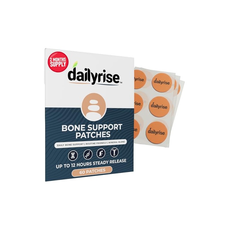 Bone Support Patches with Calcium, Magnesium & Zinc | 60