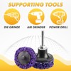 Laexepelle Strip Discs Quick Sanding Discs Stripping Wheel Stripper Abrasive