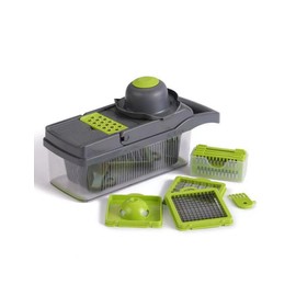 Uvbws 16Pcs Multi functional garlic veggie chopper, vegetable cutter for onion and potato, food chopper with abs+pp material Kitchen Gadgets Home Essentials Food Chopper with Accessories