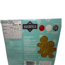 Bakersfield Gingerbread Cookie Decorating Christmas  Kits 2 Boxes Holiday Gift Idea