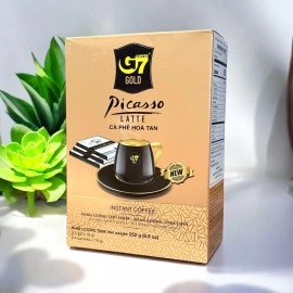 G7 Trung Nguyen Picasso Latte Instant Coffee - Ca Phe Hoa Tan Picasso - 14 Bags per Box