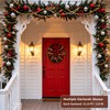 Gold Christmas Wood Bead Garland, 12 FT Farmhouse Boho Tree