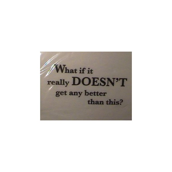 What if it really doesn't get any better than this? Hallmark 20 count Beverage Napkins
