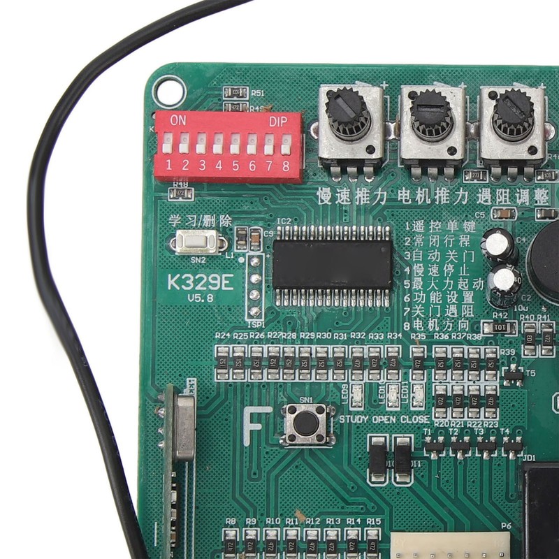 Sliding Gate Circuit Board with LED Indicators Slow Speed Sensitive