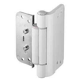 Composite Doors Hinge White Trojan 3D Adjustable Butt Rebate Door Hinge