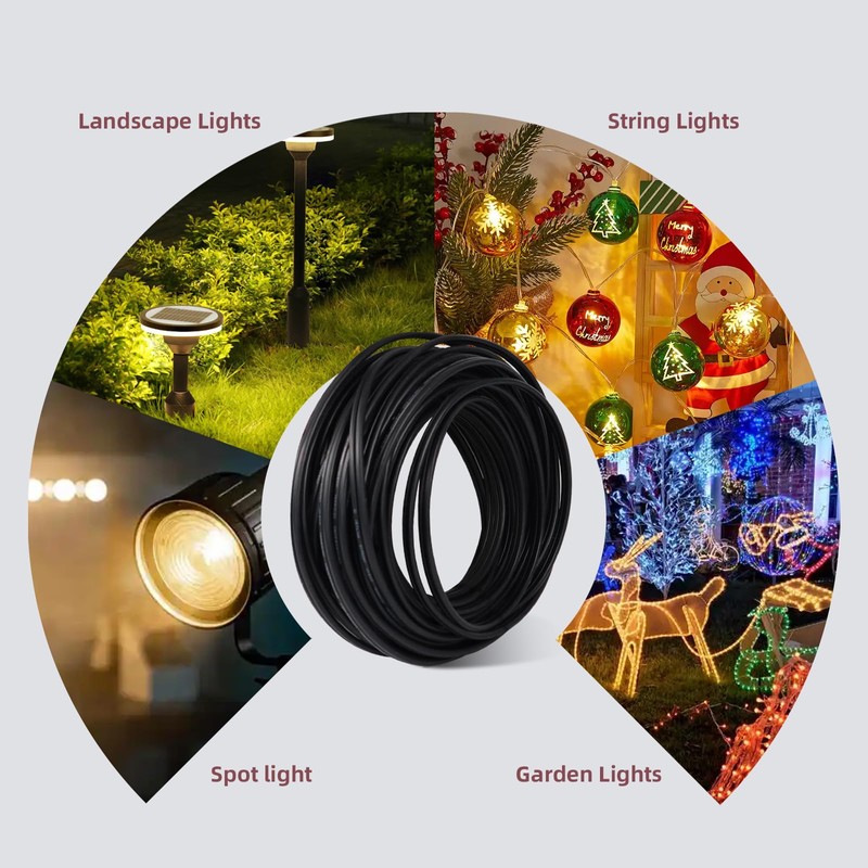 EP 16/2 Low Voltage Landscape Lighting Wire - 16-Gauge 2-Conductor