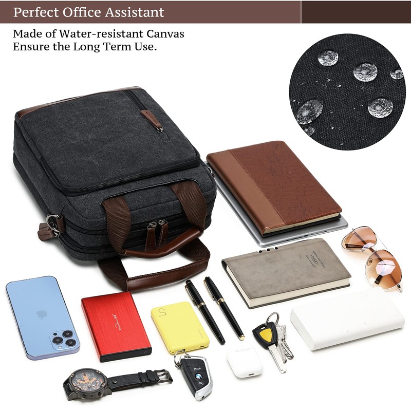 mygreen Bolso bandolera pequeño de lona para el hombro, bolso