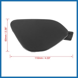 A ABSOPRO Auto Frontstoßstange Abschleppösen Abdeckung Deckeldeckel 39820294 Schwarz Artikelaustausch