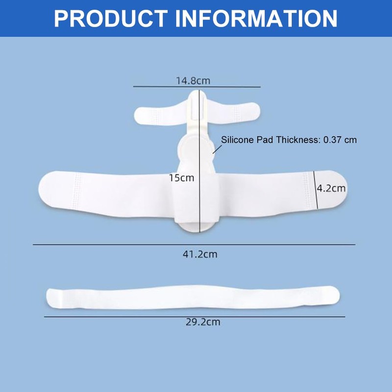 Giutsaull Hallux Valgus Korrektur Set, Verstellbarer Hallux Valgus Schiene, Ballenzeh-Fix