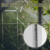 KEAYOO 100 x Greenhouse Clips Extra Thick 1.6 mm Rustproof