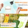 Flintronic Retractable Clothesline, 2 x 10 m Retractable Clothesline, Camping