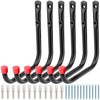Garage Storage Hooks, 17cm Heavy Duty Wall Hooks for Organizing