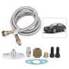 Turbo Line Kit, 36inch Turbo Oil feed pipe Return Drain