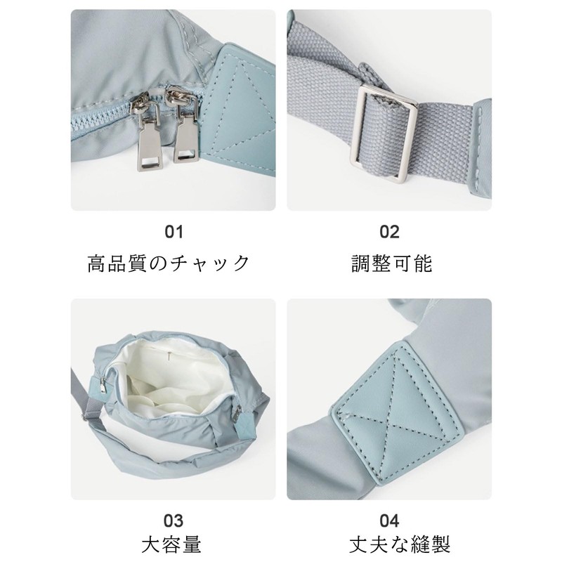 Wowcarbazole Women's Shoulder Bag, Crossbody, Ultra-lightweight 【Shoulder Pain-free & Soft】