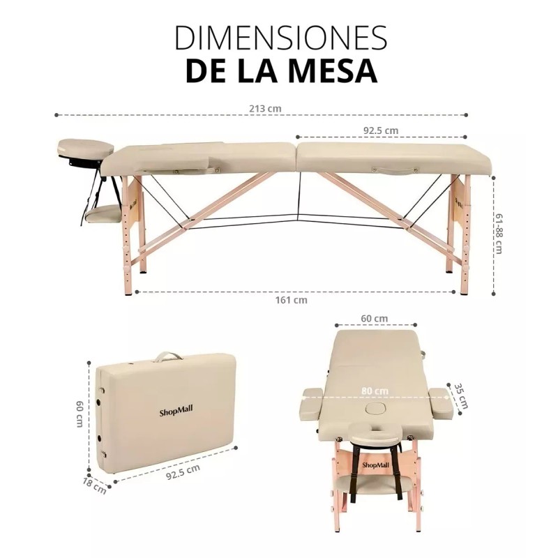 ShopMall Cama 011 - Beige